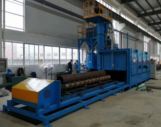 果洛喷砂机在管道除锈中的现场施工应用